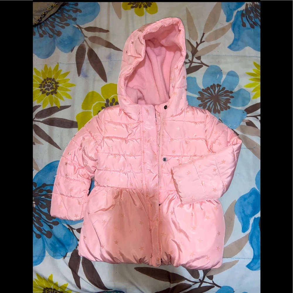 Pink Puffer Coat 2T